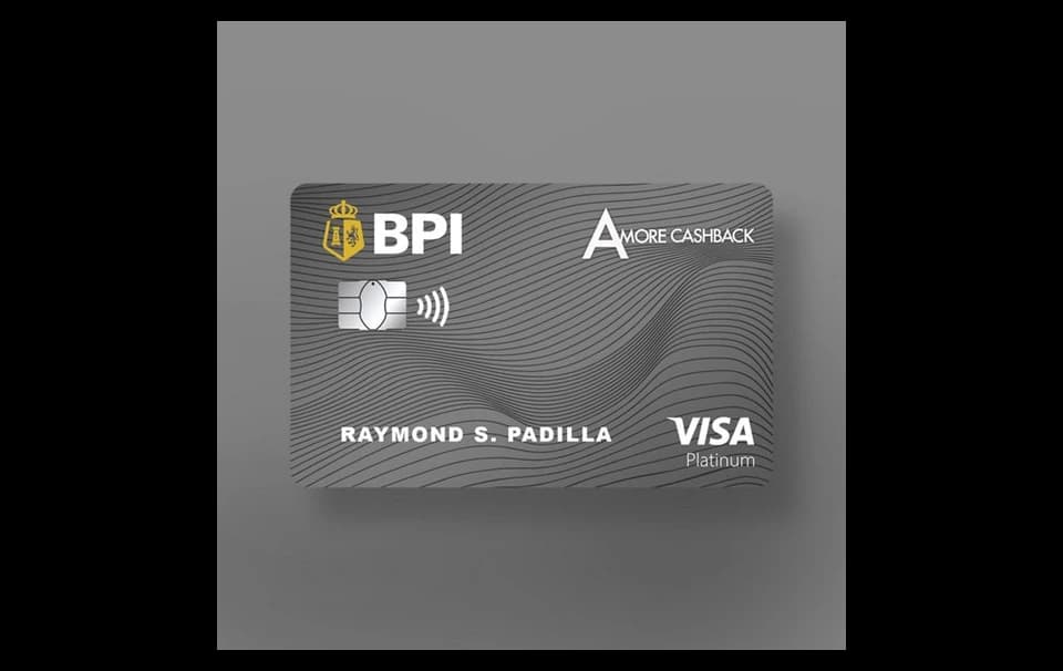 BPI Amore Platinum Cashback Card card artwork